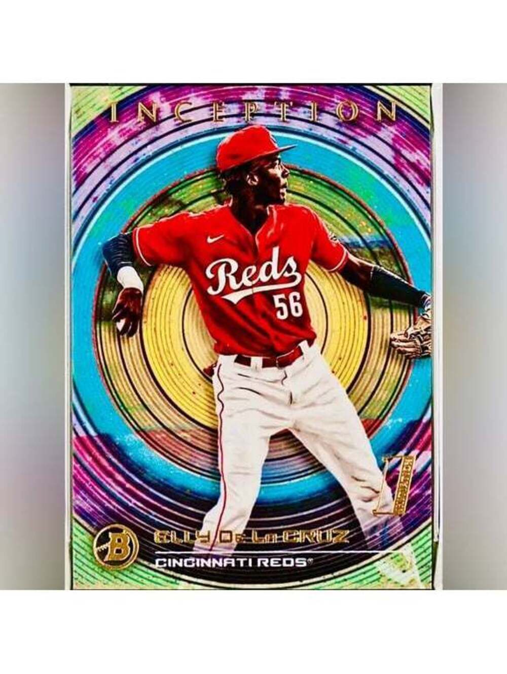 Elly De La Cruz Bowman Inception BASE Cincinnati Reds MVP